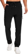 Men s Joggers Quick Dry Tracksuit Bottoms Elasticated Waist Size Medium TR007