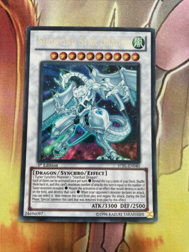 STBL-EN040 Shooting Star Dragon 1st Edition Ultra Rare YuGiOh Card LP - Picture 1 of 4