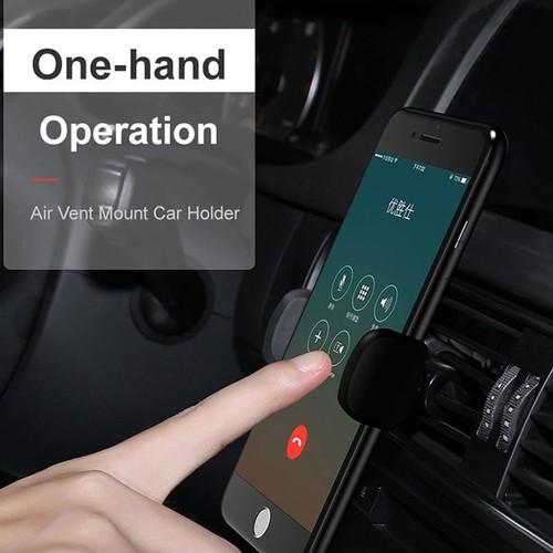 USAMS Car Smart Phone Stand Air Vent Mount Holder 360 Rotatable Support Mobile - Picture 6 of 13