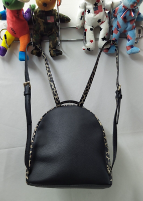 Kate Spade New York Black Leopard Sammy Grove Street Leather Backpack Leather Backpack Grove Street Leopard Sammi Kate Spade New  main image 4