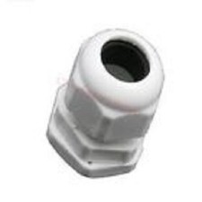 White Waterproof Nylon Cable Stuffing Glands Locknuts M12 M16 M20 M25 NO WASHERS