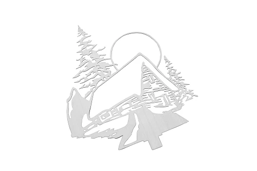 LED Tischleuchte Shadow Hütte Dekolampe Weihnachten Deko Licht Akku Projektion - Bild 3 von 3