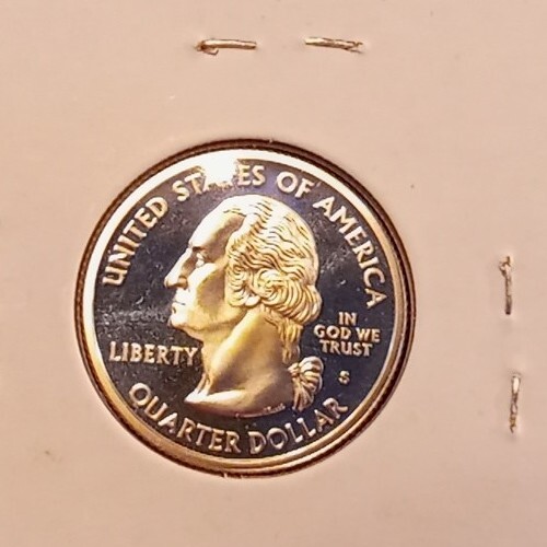 2003 S Illinois PP 90% Silber STATE 1818 QUARTER Lincoln Land LOW Mintage ST - Bild 4 von 4