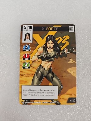 Marvel Champions Next Evolution Promo Card Alternative Art X-23