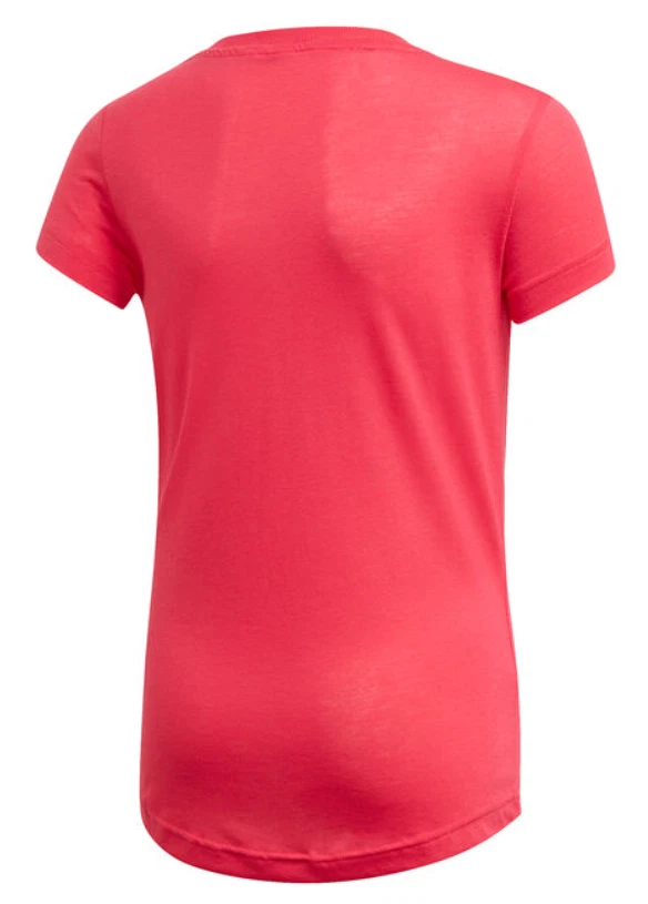 ADIDAS Girls Power Pink Must Haves Badge Of Sport T-Shirt 9-10 Years BNWT - Image 2 of 2