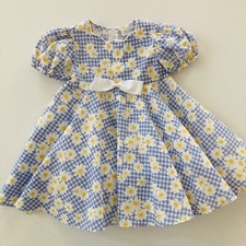 Vintage USA Rare Editions Girls 4 Floral Lavender Dress Party Easter Spring
