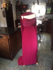 long evening dress 2 X size 12 used