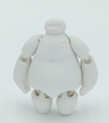 BAYMAX Figure Articulated Flexi White 4'' 3D Printed Figure