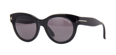 TOM FORD GCK247YAX930IG712 関税送料込 Tom Ford LOU FT 0741 Black/Smoke (01A) Sunglasses | eBay