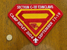 Patch Giacca Conclave Sezione C1B 2004 Boy Scout Wisconsin Ordine della Freccia