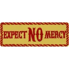 Expect No Mercy Ultras Iron On Biker Patch/Patch/Iron On/Applique Yellow