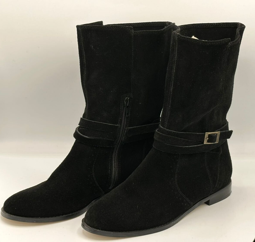 Stivaletti neri eleganti di Lands' End taglia 37 (EU)