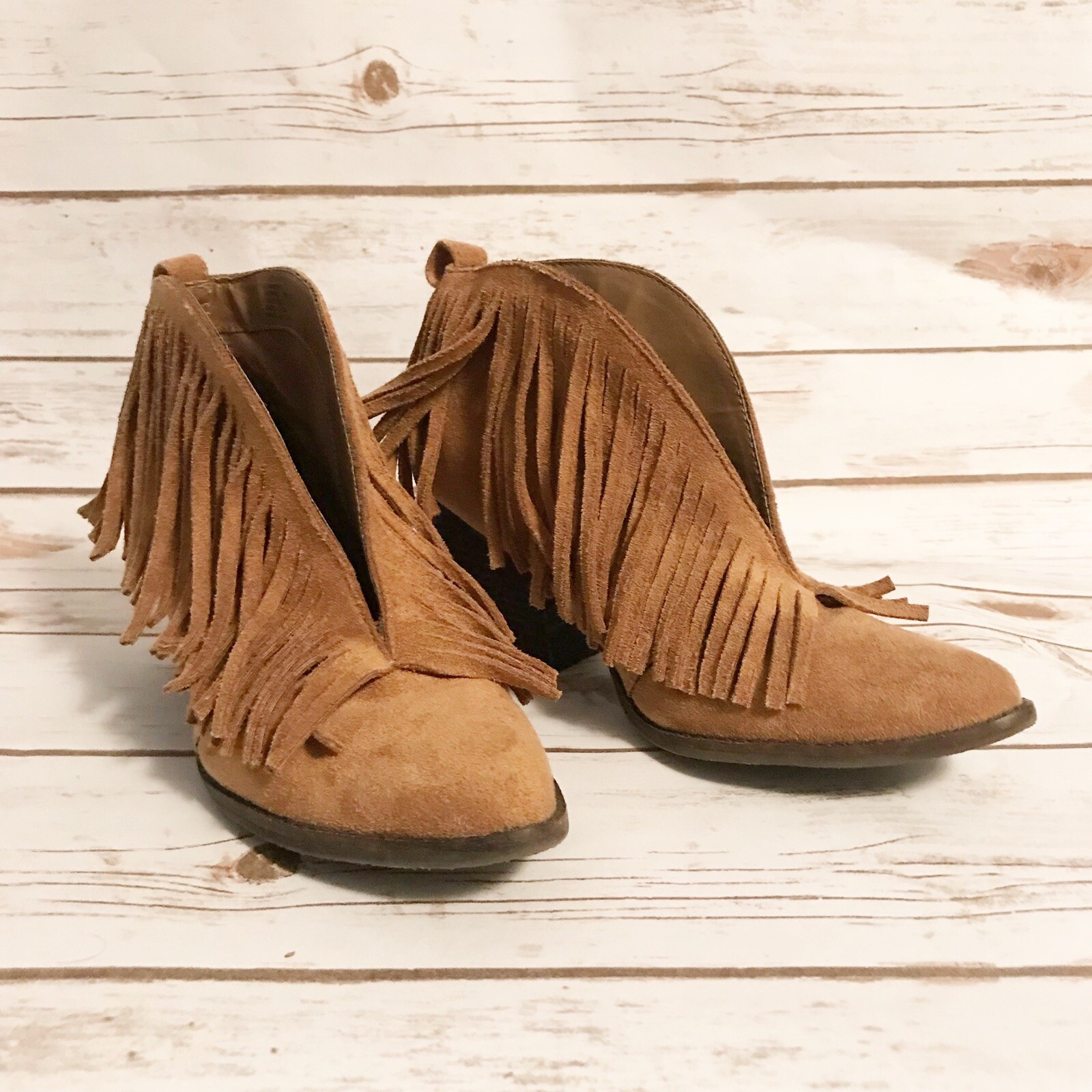 Cocnuts By Matisse Lambert Saddle Fringe Ankle Boots … Gem