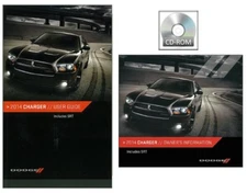 2014 Dodge Charger User Guide plus Owner Manual DVD Operator Book Fuses