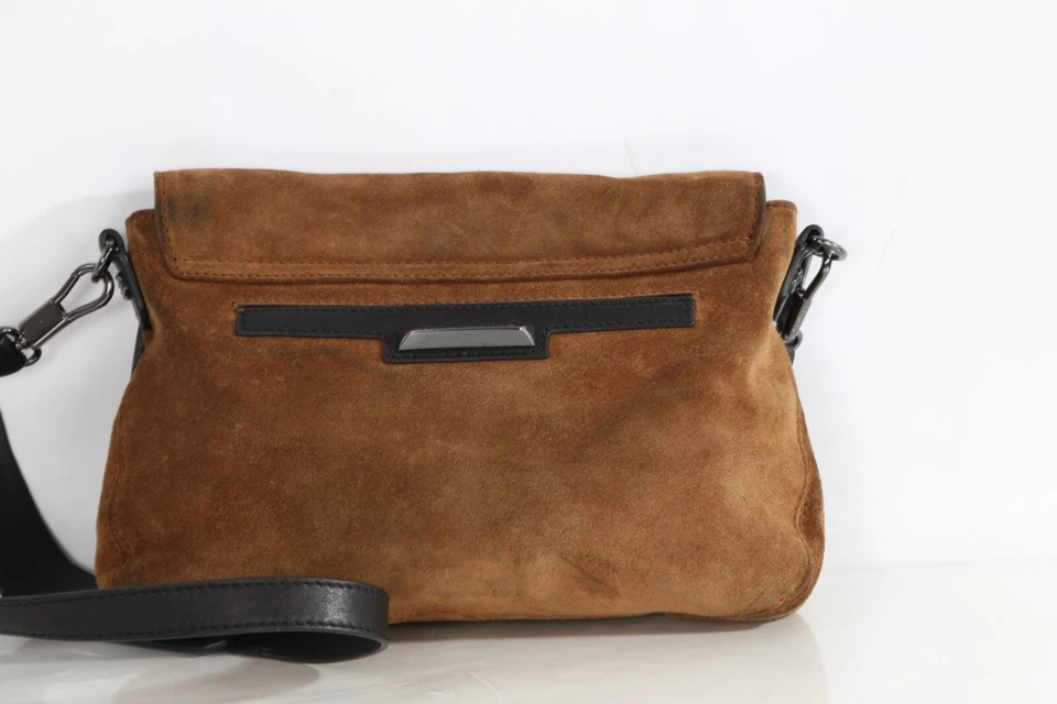 Bolso Bandolera Elizabeth & James Cynnie Marrón Gamuza Foto 3 de 4