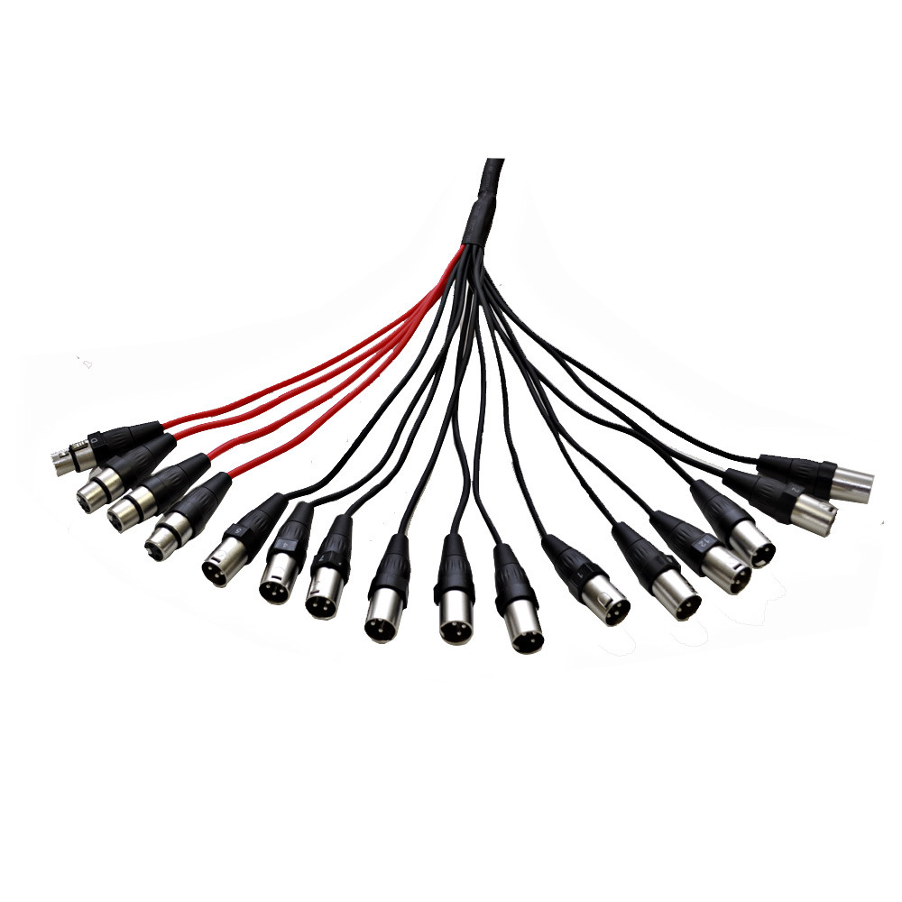Seismic Audio 12x4 Channel XLR Low Profile Circuit Board