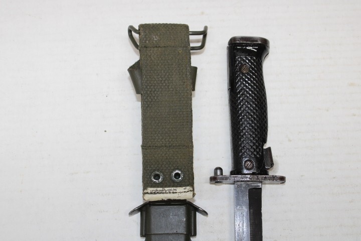 米軍　US　WW2　M1バヨネット（刃身切断タイプ）　鞘とグリップ s-l1200.jpg