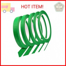 DOAY 5 Rolls Pinstripe Tape - Masking Tape 1/16", 1/8", 1/4", 1/2", 3/4" - Thin