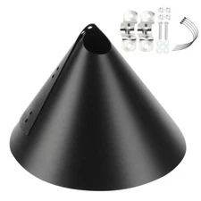 Portable Around Wrap Bird Feeder Squirrel Proof Baffle Wrap 12inch 14inch 16inch