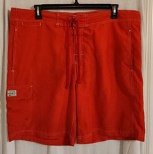 Men's Chaps Red Swim Board Shorts Size XL Lined
