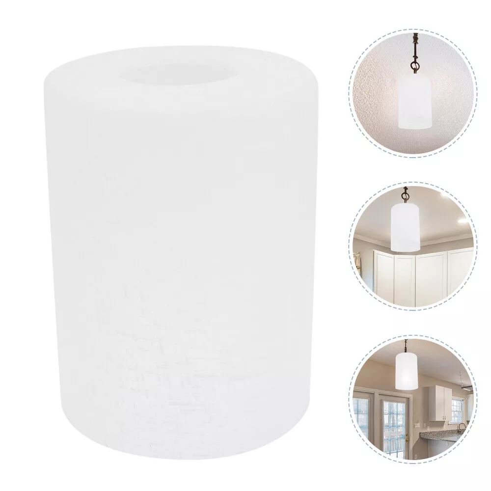 Modern Cylinder Glass Shade Replacement Cylinder Lamp Shade for