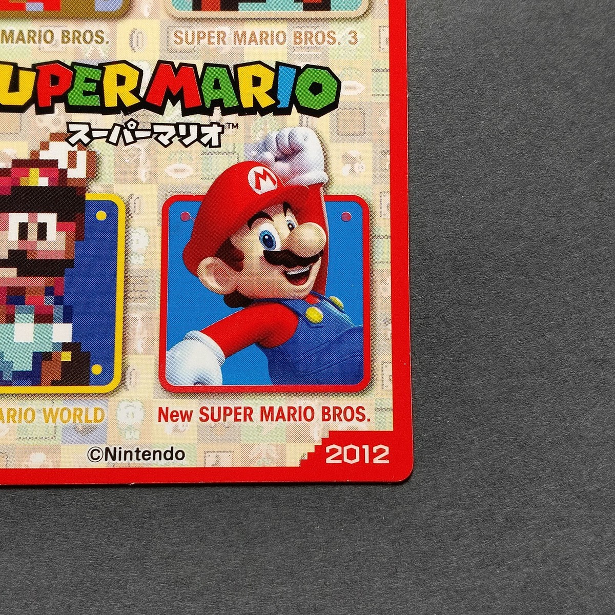 Dry Bones Super Mario Brothers 3 Card Top Japanese Nintendo From