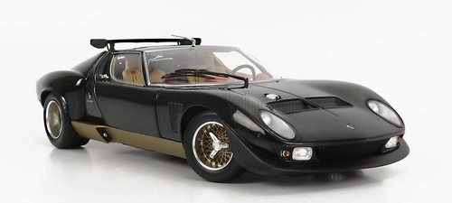 Kyosho KS08319BKG 1/18 Lamborghini Miura SVR Black Model Car From Japan