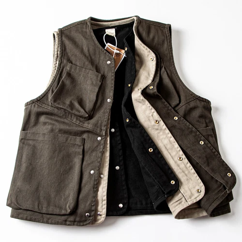 New Men Cargo Waistcoat Fishing Vest Multi Pocket Work Sleeveless Outdoor Top - Picture 6 of 21