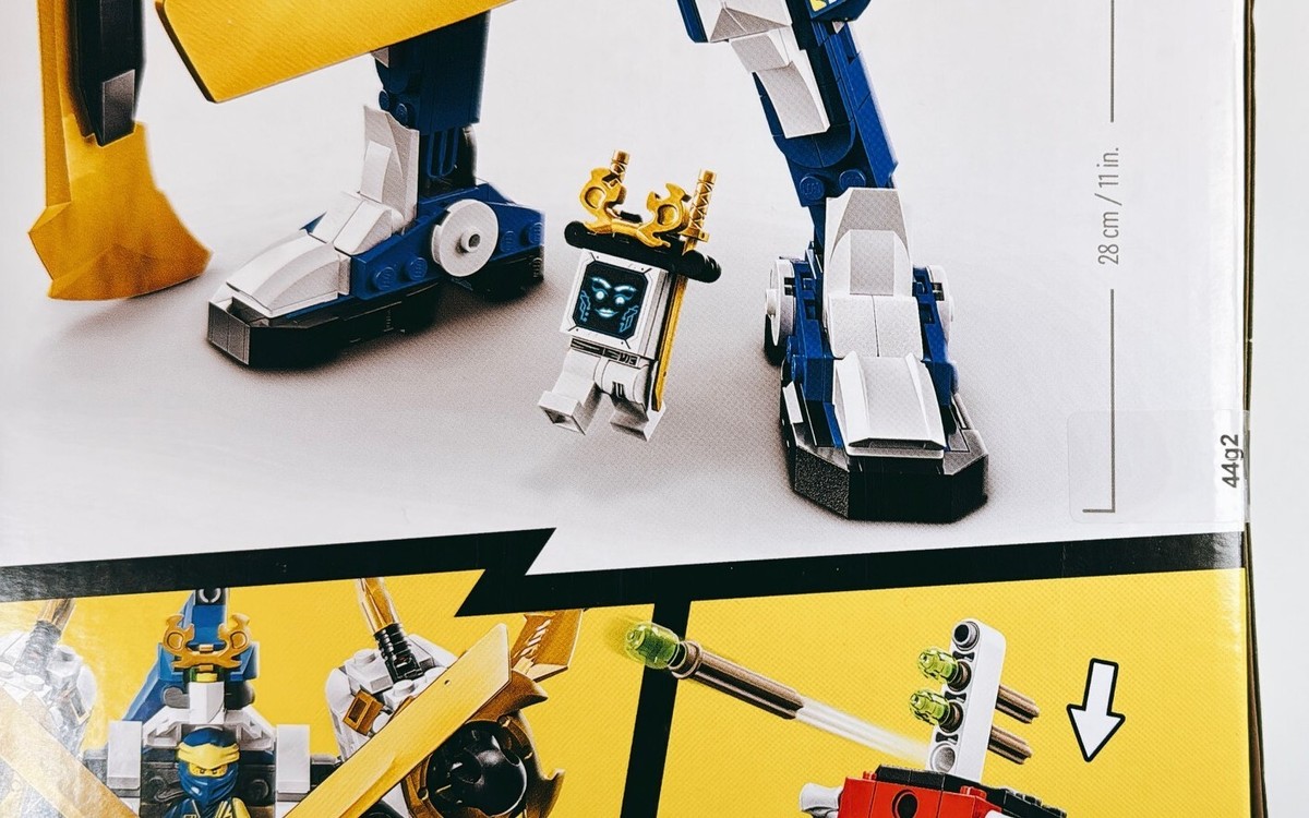 LEGO 71785 Ninjago Jays Titan Mech Factory Shield New