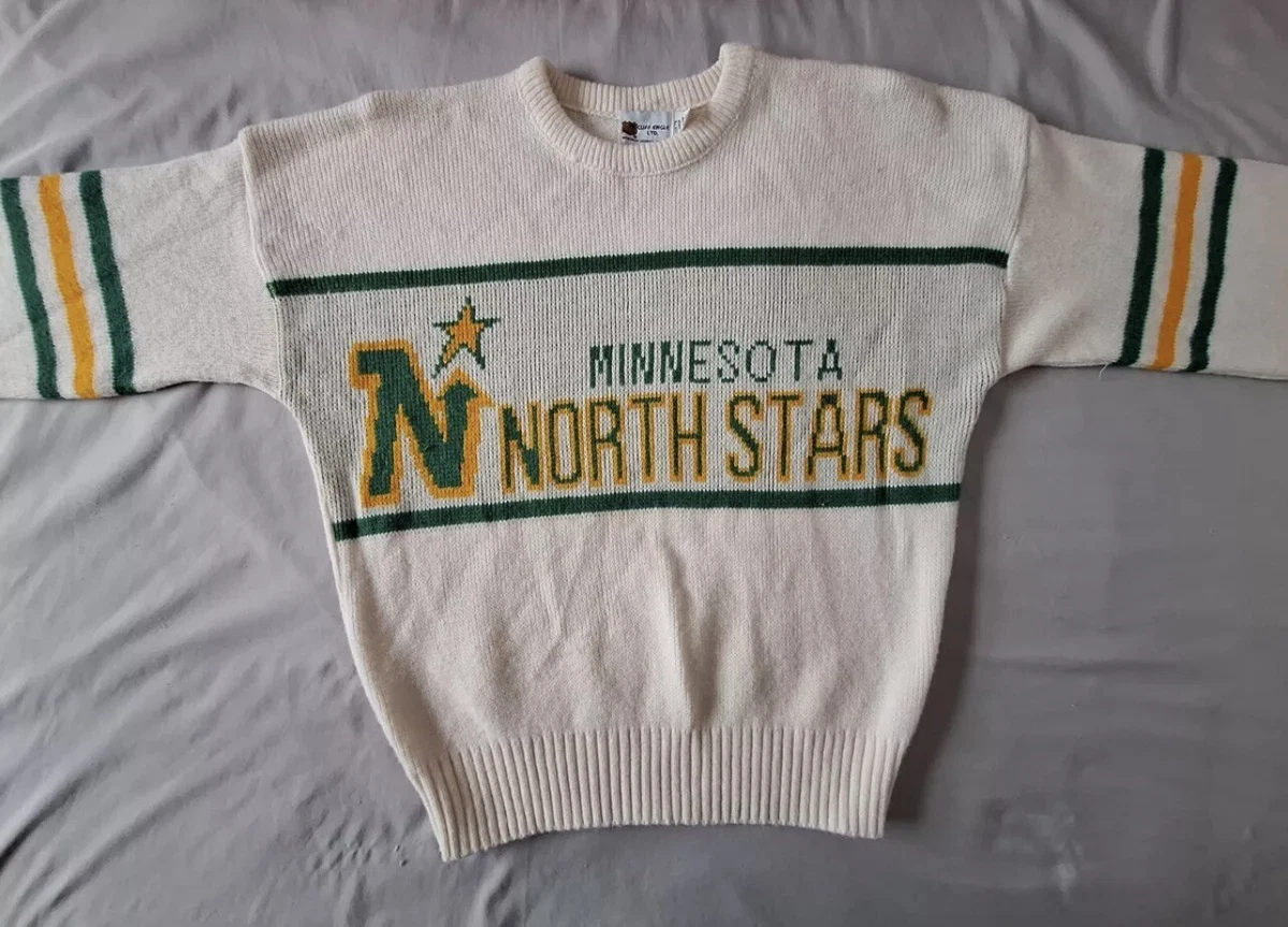 VINTAGE RARE Minnesota North Stars CCM Sweater by CLIFF ENGLE NHL
