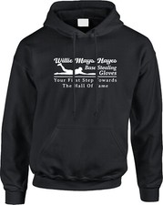 Base Stealing Gloves Baseball 80s Movie Quotes Comedy Funny Parody Mens Hoodie