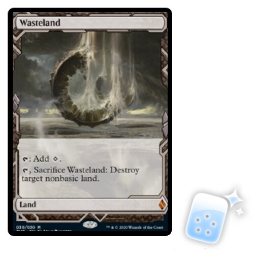 WASTELAND Zendikar Rising Expeditions Magic MTG MINT CARD - Picture 1 of 1