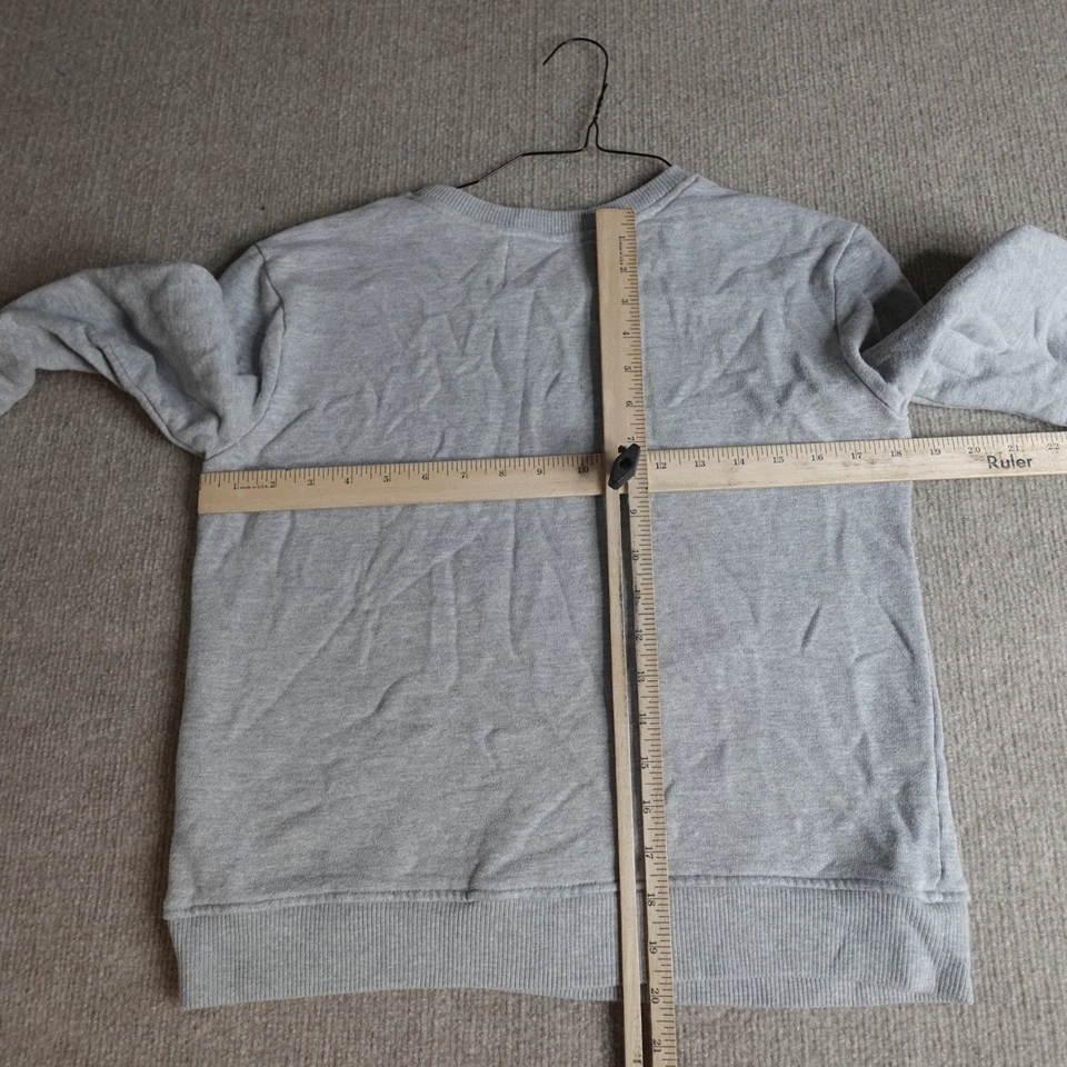 Sudadera Aiko Mujer Pequeña Gris Aloha Nueva York Hecha en EE. UU. Foto 2 de 4