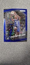2025 Panini Prizm WNBA Courtney Williams #69 Minnesota Lynx Blue Velocity Prizm