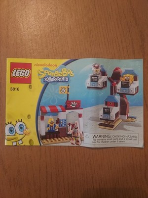 LEGO SpongeBob SquarePants Set 3816 Glove World - missing 5 pieces - NO BOX