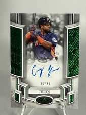 2024 Topps Tier One  Breakout Autographs Corey Julks #BOA-CJ /49 (AU)