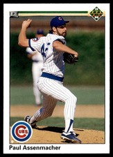 1990 Upper Deck Paul Assenmacher Chicago Cubs #660
