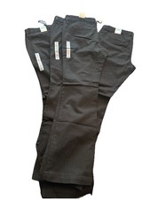 Old Navy Girls Black Uniform Chino Pants Size 10 Plus 4 Pairs NWT
