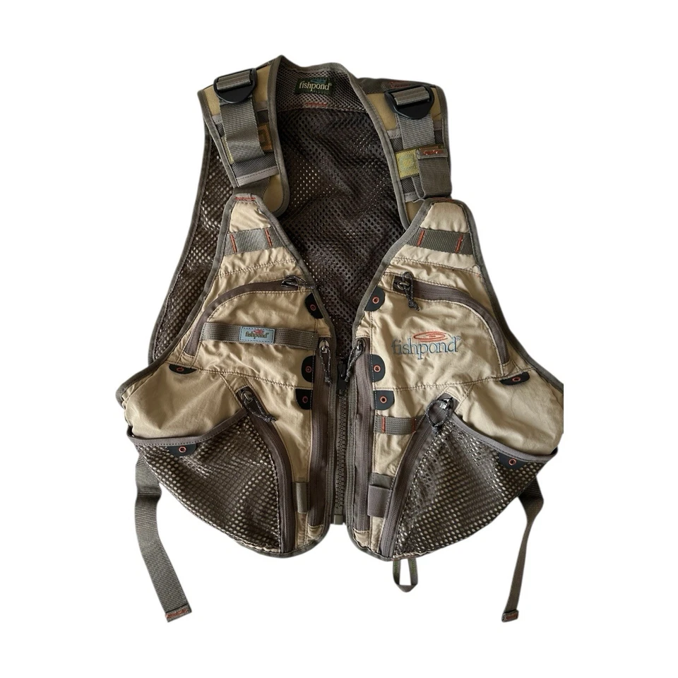 Chaleco de pesca con mosca Fishpond Flint Hills color grava talla única ¡Muy bonito! Foto 3 de 4