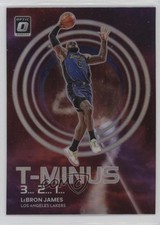2022-23 Panini Donruss Optic T-Minus 3 2 1 Holo Prizm LeBron James #15 2z8