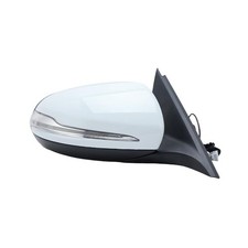 W205 Right Side Mirror for 2015-2021 Mercedes Benz C Class C180 C260 C300 White