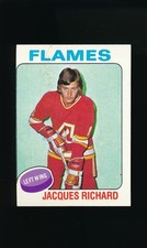 1975-76 Topps #117 Jacques Richard * Left Wing * Atlanta Flames * EX *