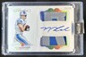2020 Flawless T.J. Hockenson 2019 Football Rookie Dual Patch Auto RC Silver #/20