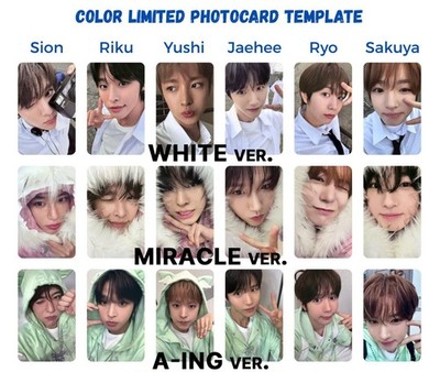 Nct Wish Photo Card 2025 Color Album PHOTOCARD PC POCA | eBay