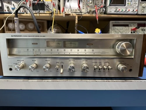 Pioneer SX-650 Stereo Amplifier RECEIVER Radio TUNER Working EXCELLENT VTG