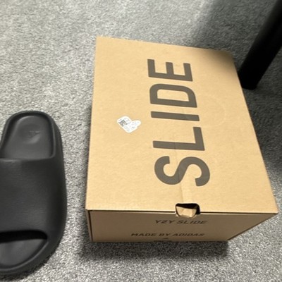 adidas Yeezy YZY Slide Onxy Comfort Slip On Men's Rubber Sandals