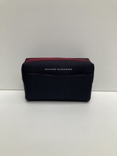 Brandon Blackwood Airways Amenity Zip Kit Travel Bag/ Toiletry Pouch Black New