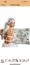 NWT Silk Like Head Scarf for Women, Silk Hair Wrap for Sleeping, Women's Scarves