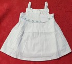 Baby Dress White Blue Designer Quality Baby Clothing