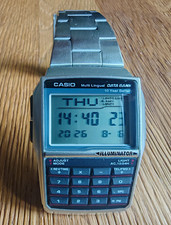 Casio Databank DBC-32 Digital Quarz Armbanduh...